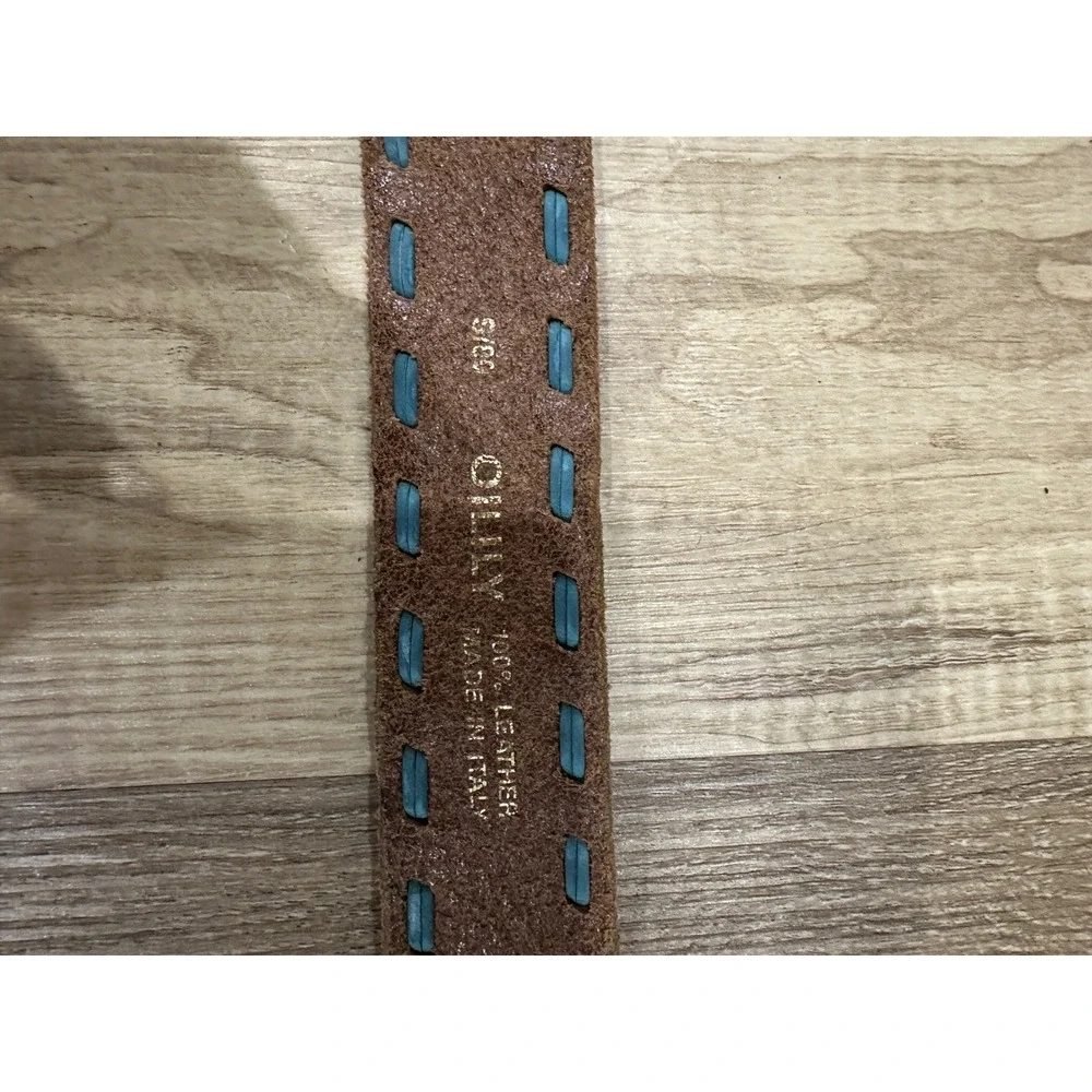 Oillily Leather Belt bundle LOT OF 3 S80 Made in Italy - Picture 8 of 8